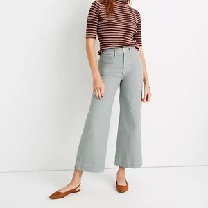 Madewell Emmett Wide-Leg Crop Pants